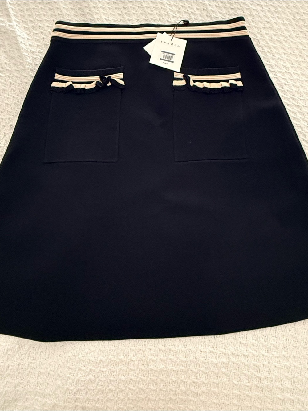 Sandro Ewen Knit Skirt (size 4 ~ L)